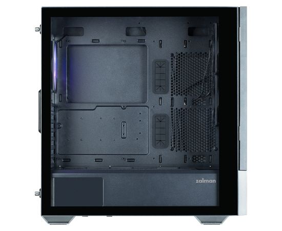 Zalman Z10 DS ATX Mid Tower PS Case Black, 120 mm  ARGB Fan x1