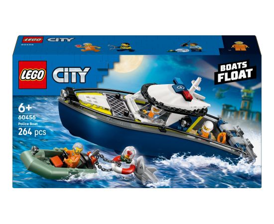 LEGO City Pościg łodzią policyjną (60456)