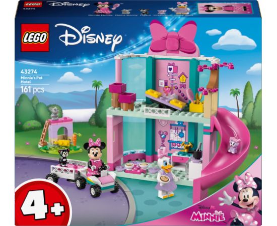LEGO Disney Miki i przyjaciele Hotel dla zwierząt Minnie (43274)