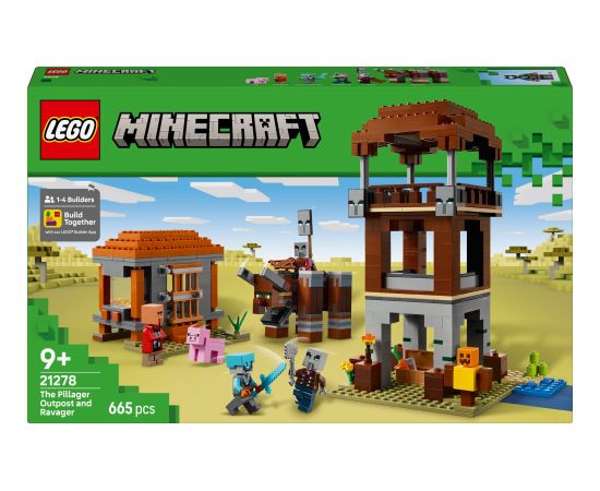 Lego Minecraft Kryjówka rozbójników i dewastatorów (21278)