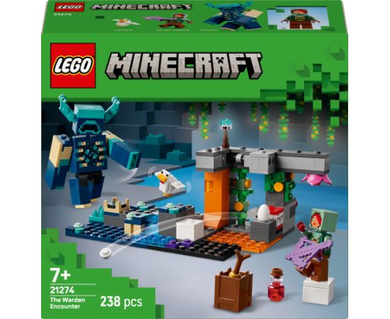 Lego Minecraft Spotkanie ze strażnikiem (21274)