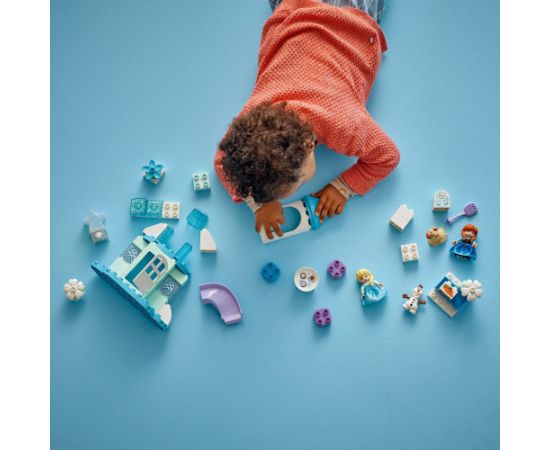Lego Duplo Przyjęcie w lodowym zamku Anny i Elzy (10455)