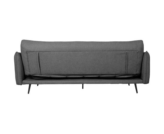 Sofa bed LANDER 3-seater, dark grey