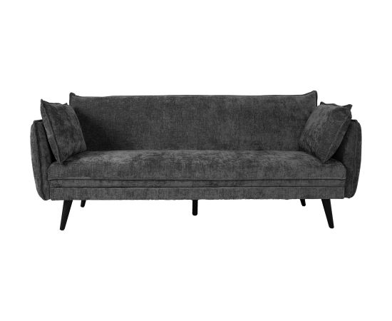 Sofa bed NOELLA 3-seater, dark grey