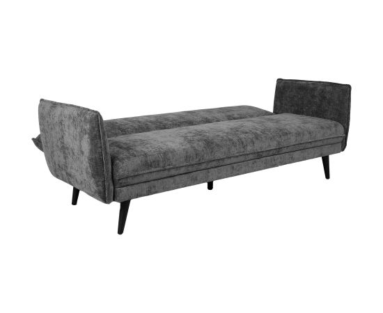 Sofa bed NOELLA 3-seater, dark grey
