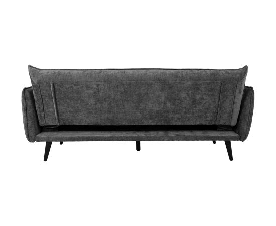 Sofa bed NOELLA 3-seater, dark grey