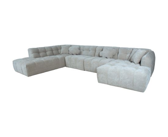 Corner sofa FORTE U-shape LC, beige