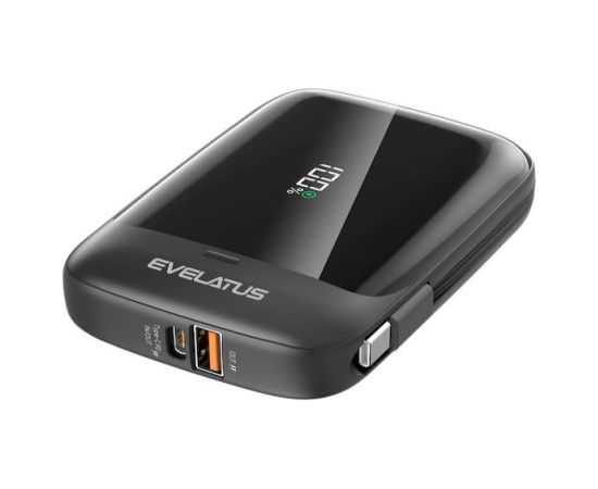 Evelatus   Power Bank 22.5W 10000 mAh Type-C Black