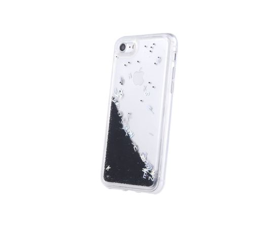 iLike Apple  iPhone 11 Liquid Letters TPU Case Black