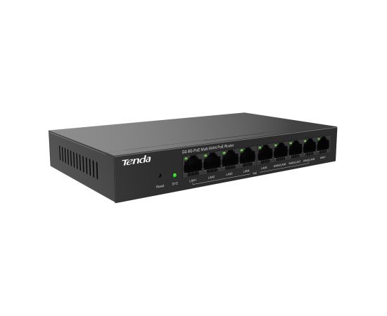 Tenda G0-8G-PoE wired router Gigabit Ethernet Black