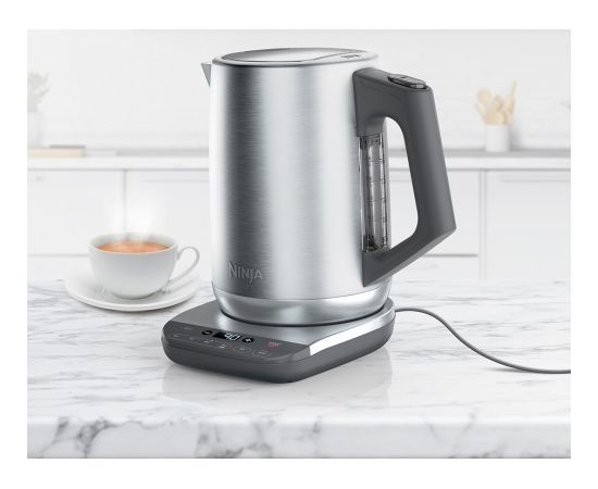 Ninja KT201EU electric kettle 1.7 L 3000 W Black, Stainless steel