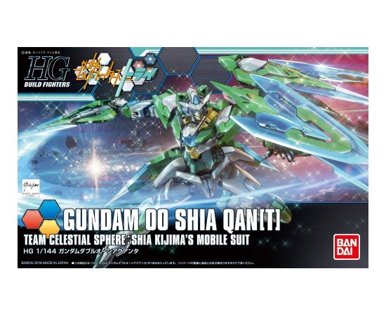 Bandai HGBF 1/144 GUNDAM 00 SHIA QAN[T]
