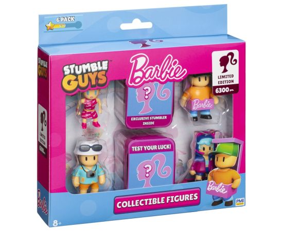 Bandai STUMBLE GUYSxBARBIE FIGURES 6 PACK DELUXE BOX VER.A
