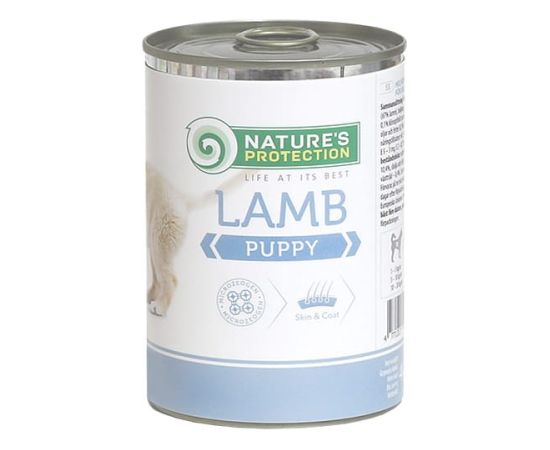NATURE'S PROTECTION Puppy Lamb - wet food for puppies - 400 g