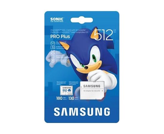 MEMORY MICRO SDXC PRO+ 512GB/W/A MB-MD512SA/LC1 SAMSUNG