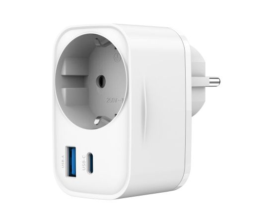 CHARGER USB UNIVERSAL 20W WHT/2P AC TA-ACPDQC20-01-W GEMBIRD