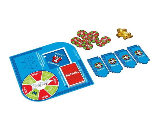 MONOPOLY Galda spēles papildkomplekts, Bezmaksas stāvvieta džekpots (Latviešu val.)
