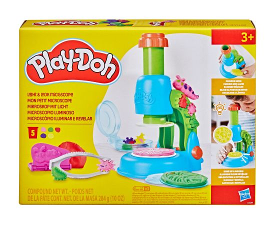 PLAY-DOH Rotaļu komplekts Brīnumainā spīduma mikroskops