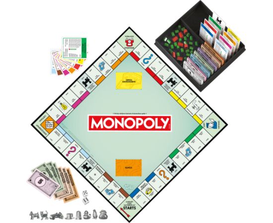 MONOPOLY Настольная игра Классическая Монополия (на латышском яз.)
