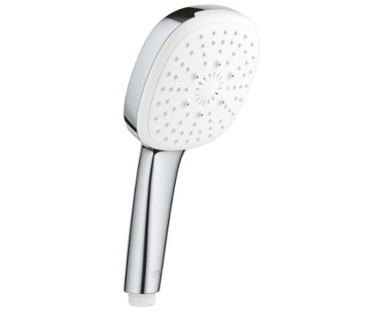 Grohe rokas duša Tempesta Cube 110 III, d=110 mm, hroms/balts