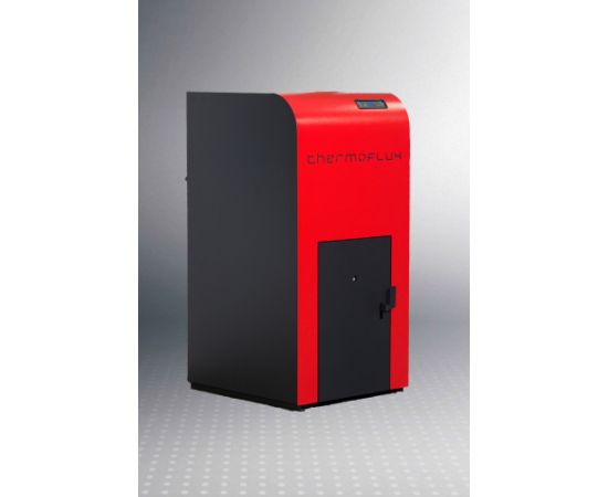 Thermoflux granulu apkures katls Interio 25 ar granulu tvertni 50kg