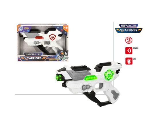 Pistole kosmiskā Space Warriors ar skaņu un gaismu dažādas 24 cm CB49841