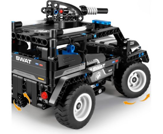 Rastar Конструктор SWAT для специальных миссий или автомобиль быстрого реагирования 391 деталей 6+ CB39029