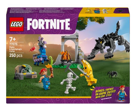 LEGO Fortnite Skórek i Iskra oraz obóz (77075)
