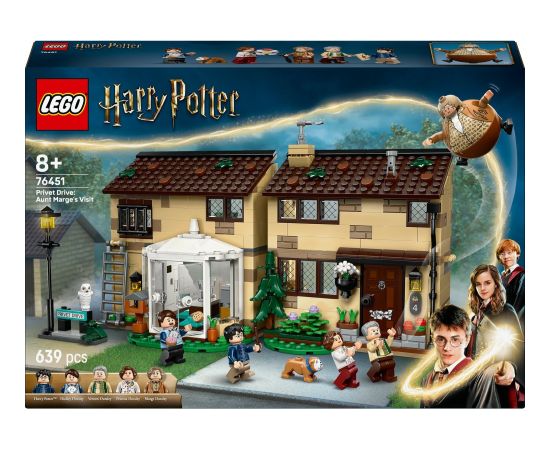 Lego Harry Potter Privet Drive: Wizyta ciotki Marge (76451)