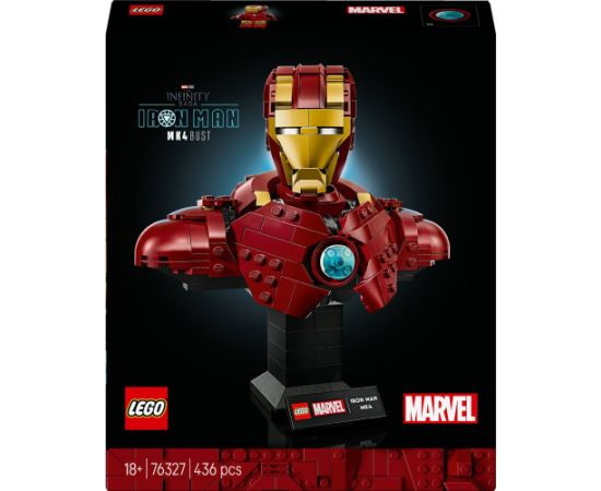 Lego Marvel Popiersie Iron Mana MK4 (76327)