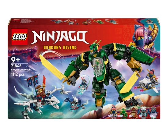 Lego Ninjago Odrzutowy mech Lloyda (71845)