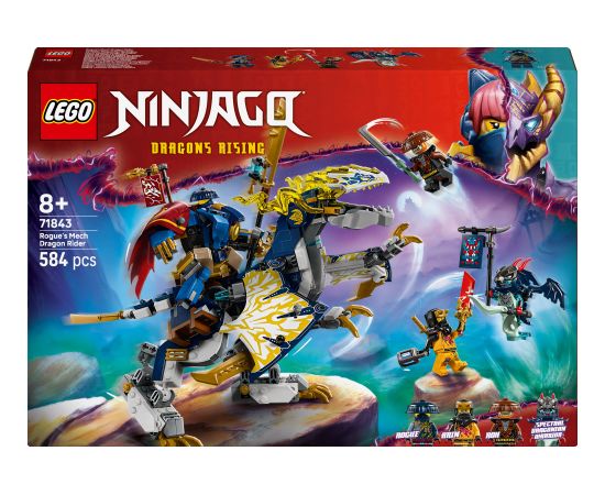 Lego Ninjago Mech smoczego jeźdźca Rogue’a (71843)