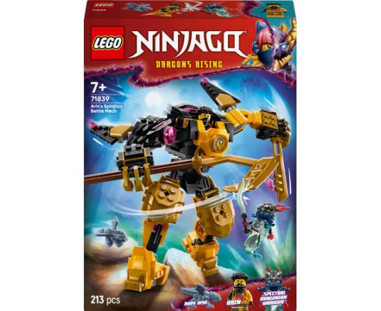 "LEGO Ninjago Spindžicu Arinas kaujas mehānisms (71839)