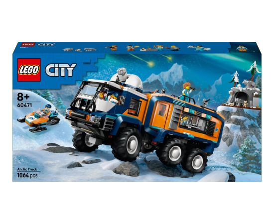 LEGO City 60471 – Arktiskās pētnieces laboratorijas kravas automašīna