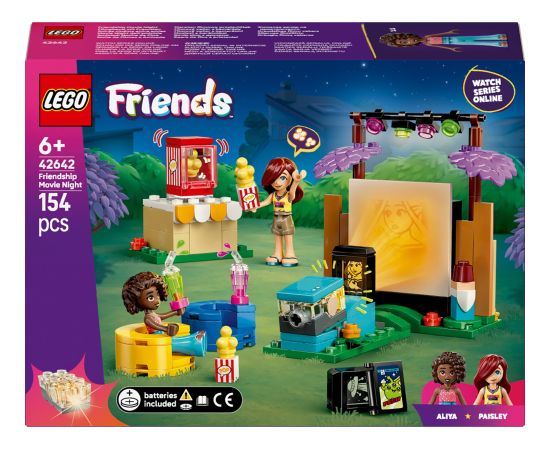 Lego Friends Maraton filmowy przyjaciółek (42642)