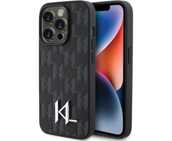 Karl Lagerfeld KLHCP15LPKLPKLK Aizmugurējais Apvalks Priekš Apple iPhone 15 Pro
