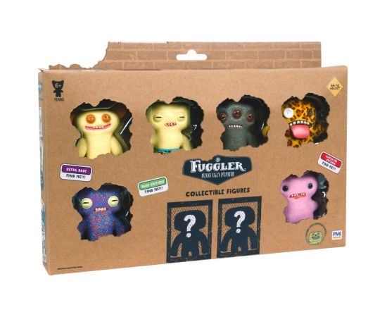 P.m.i. Kids World FUGGLER S1 COLLECTIBLE FIGURES -8 PACK DELUXE BOX D