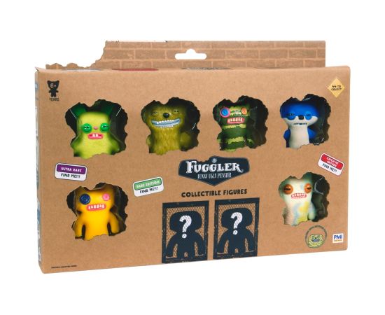 P.m.i. Kids World FUGGLER S1 COLLECTIBLE FIGURES -8 PACK DELUXE BOX E