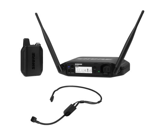 Shure GLXD14+E/PGA31-Z4 - Cyfrowy system bezprzewodowy DUAL BAND z nadajnikiem bodypack i mikrofonem nagłownym