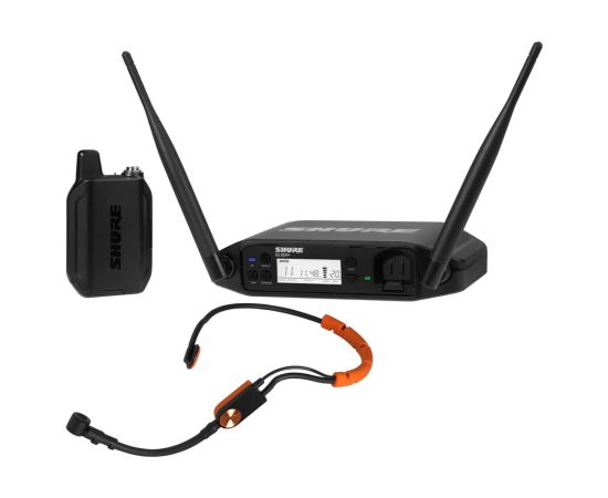 Shure GLXD14+E/SM31-Z4 - Cyfrowy system bezprzewodowy DUAL BAND z nadajnikiem bodypack i mikrofonem nagłownym