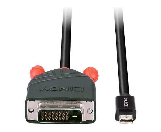 CABLE MINI DP TO DVI 3M/BLACK 41953 LINDY