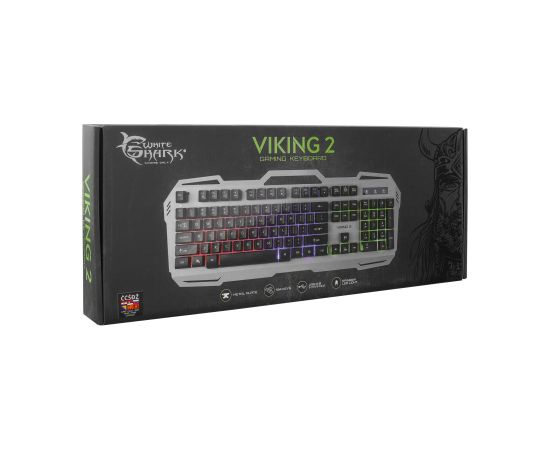 White Shark GK-1924 VIKING-2/US Gaming Keyboard Viking 2 Damaged Box