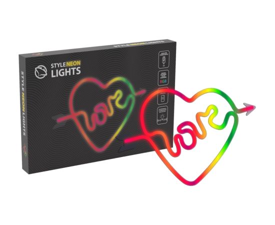 Manta SNL59RGB Style Neon Lights LOVE HEART