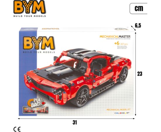 Rastar Konstruktors Sacīkšu automašīna 457 det. 6+ CB39033