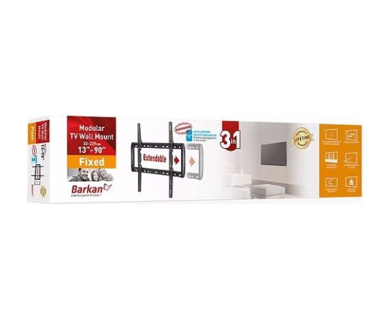Barkan BM400T 13"-90" TV, fiksuotas, sieninis