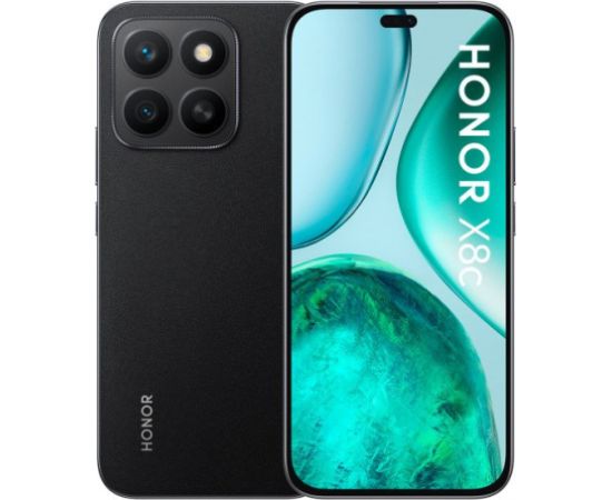 Honor X8 17 cm (6.7") Dual SIM MagicOS 9.0 4G USB Type-C 8 GB 256 GB 5000 mAh BLACK