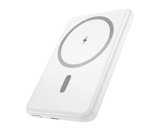 Hoco   J140A Tony PD20W ultra-thin magnetic power bank(5000mAh) White
