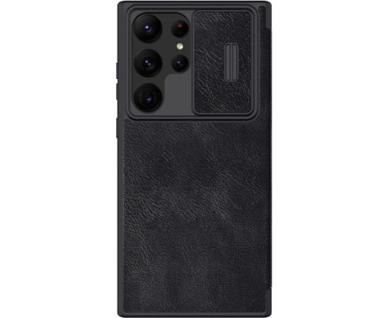 Nillkin -  Nillkin Qin Book PRO Case for Samsung Galaxy S23 Ultra Black