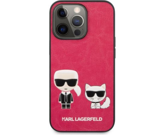 Karl Lagerfeld Apple  iPhone 13 Pro  Choupette PU Leather Case Fuchsia