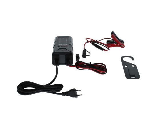 Bosch akumulatoru lādētājs C30 6/12 V 0,8/3,8A, power supply: 230V, battery type: AGM/Ca/Ca/EFB/GEL/VRLA